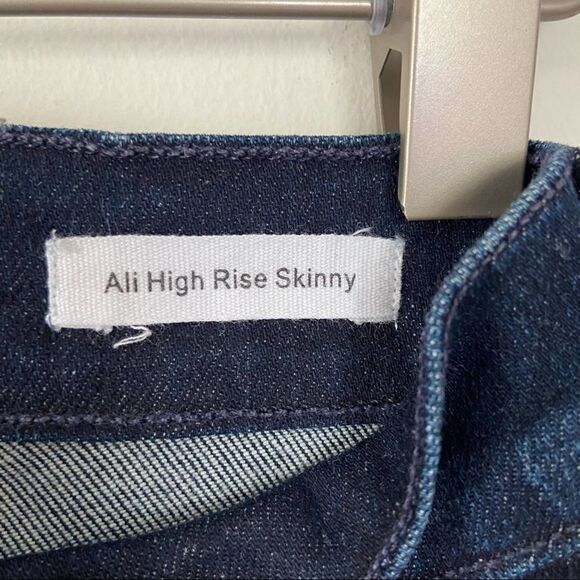 FRAME Ali High Rise Skinny Split Cuff Ankle Jeans Size 27 - Picture 7 of 8